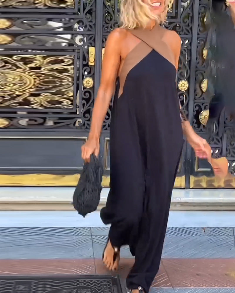 Abito maxi incrociato da donna – Elegante e fluido