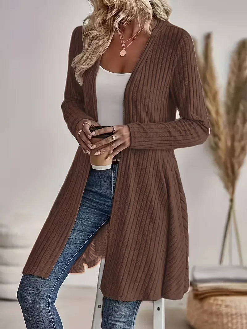 Cardigan femme à col en V - Doux et intemporel