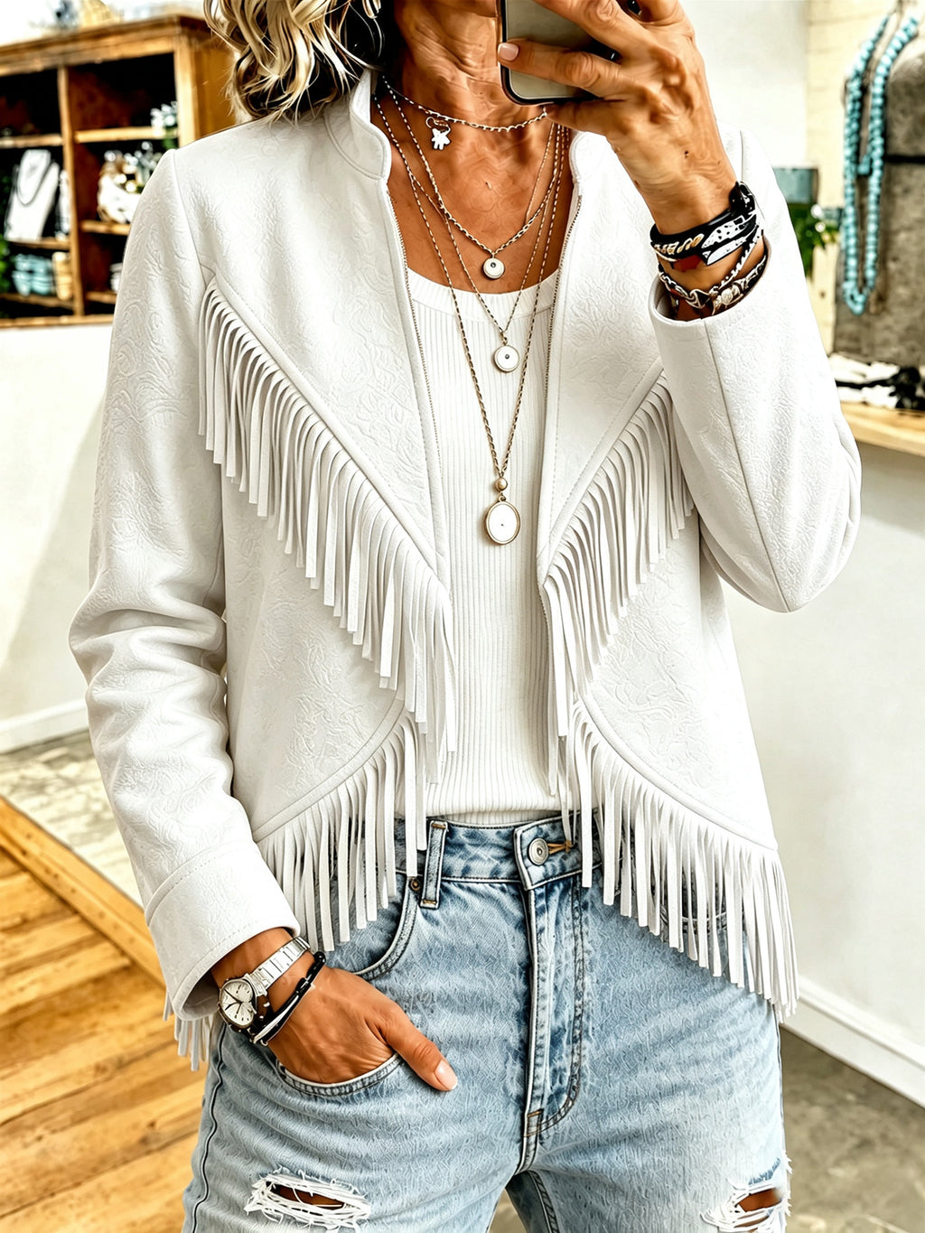 Blouse femme en polyester - Légère et polyvalente