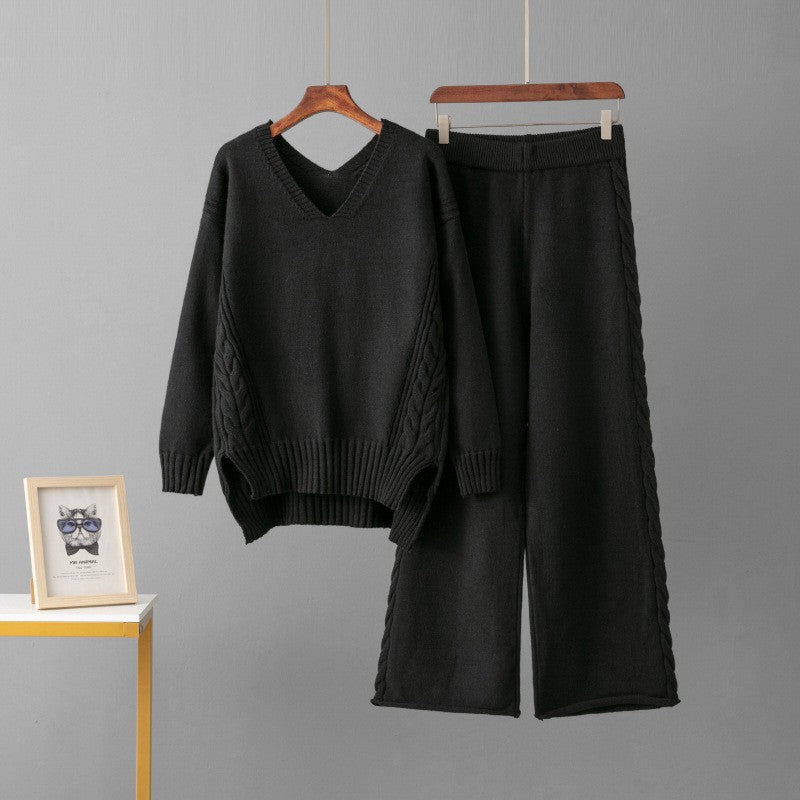 Women's western-style wide-leg trousers set - Modern and coordinated