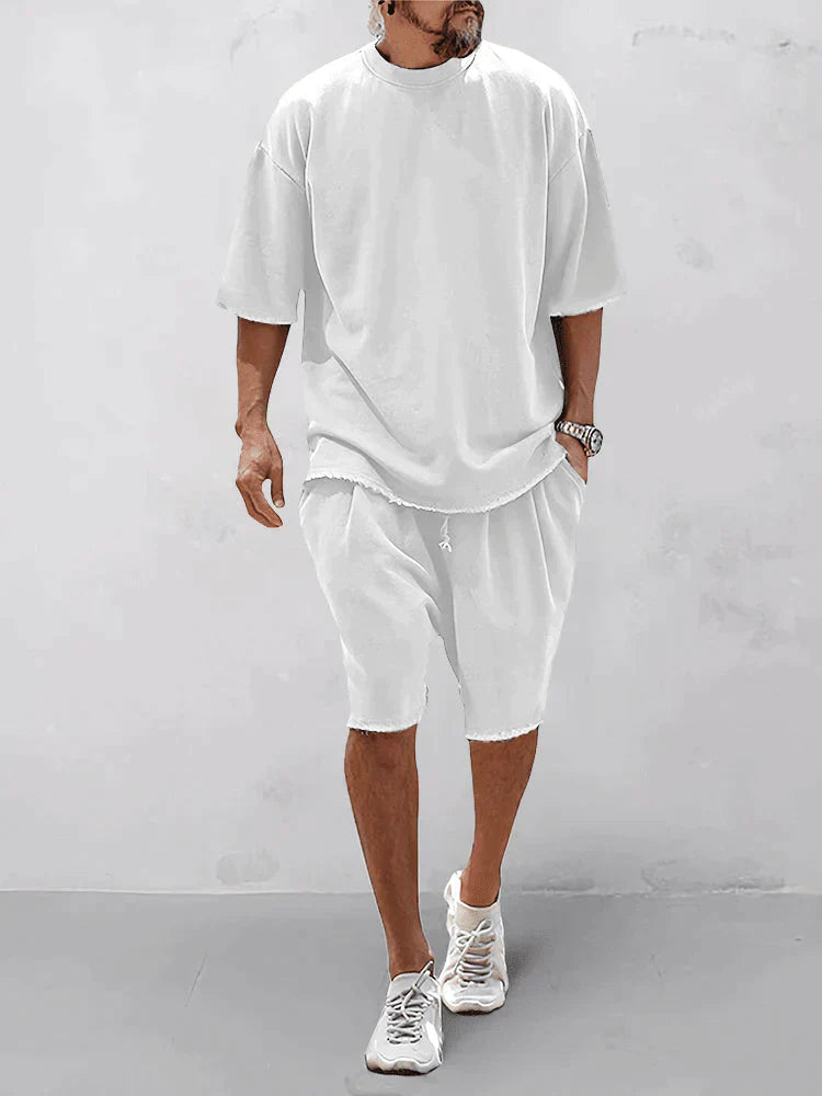 Completo estivo da uomo leggero – Tuta casual comoda e moderna