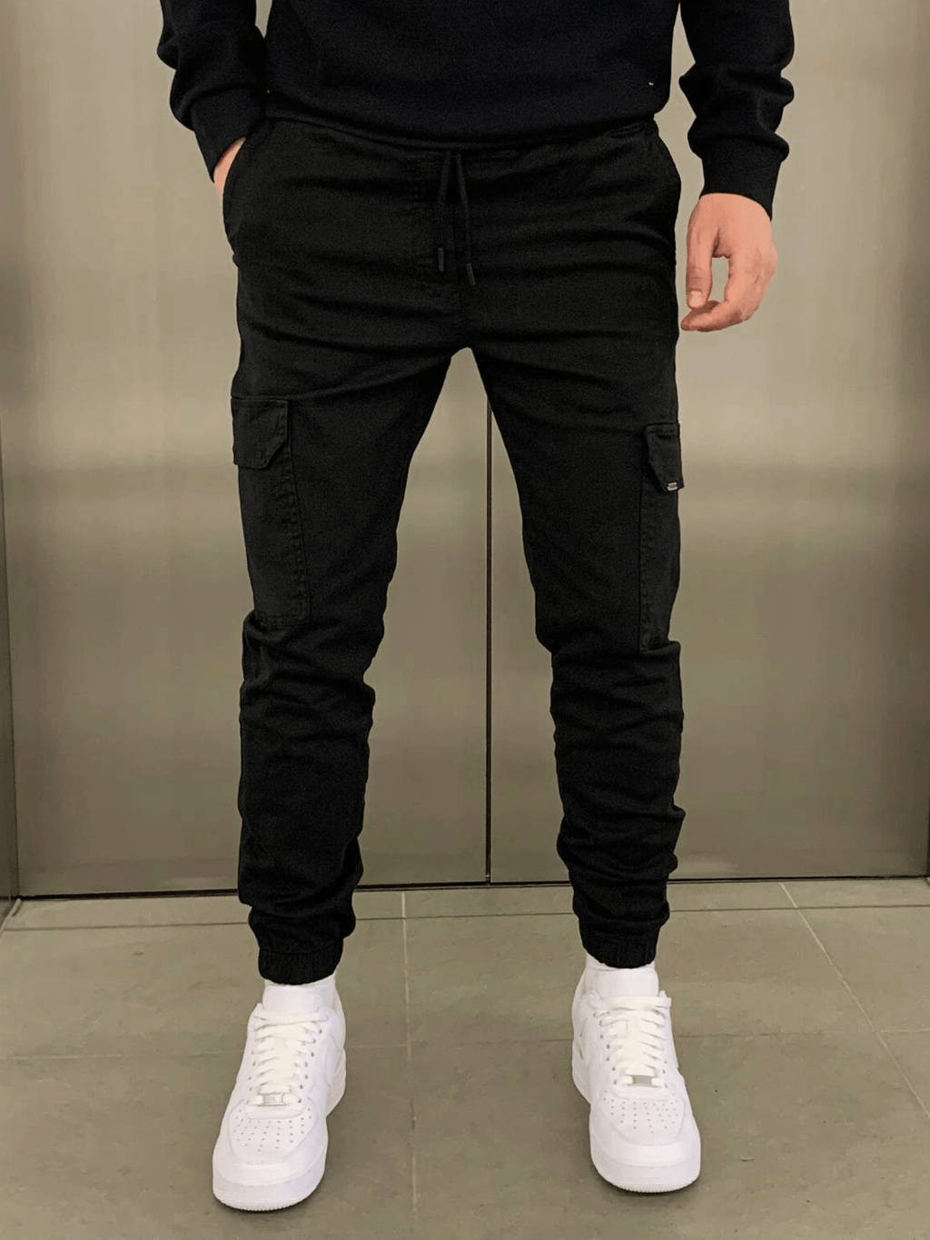Pantaloni cargo jogger aderenti da uomo di alta qualità - stile e comfort