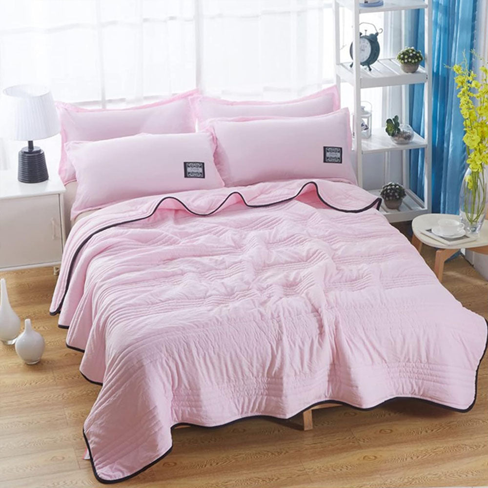 Coperta rinfrescante ipoallergenica - Leggera e lavabile in lavatrice, comfort ottimale per chi dorme al caldo, 200x150 cm