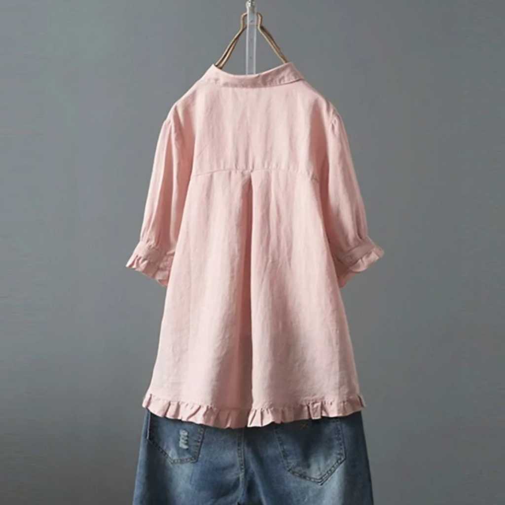 Camicia da donna in cotone – Top elegante e confortevole