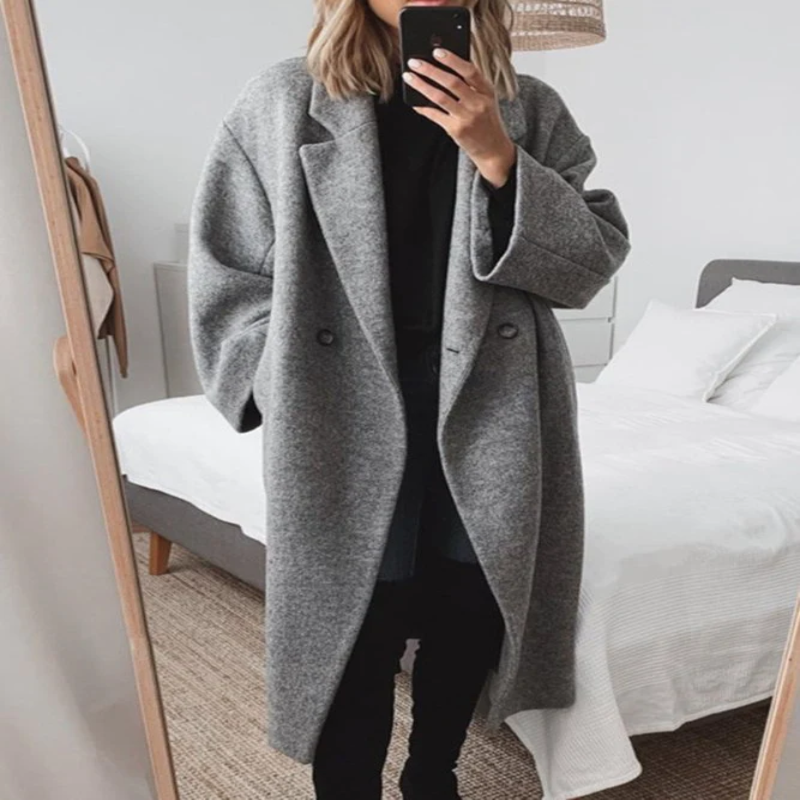 Classico cappotto invernale da donna