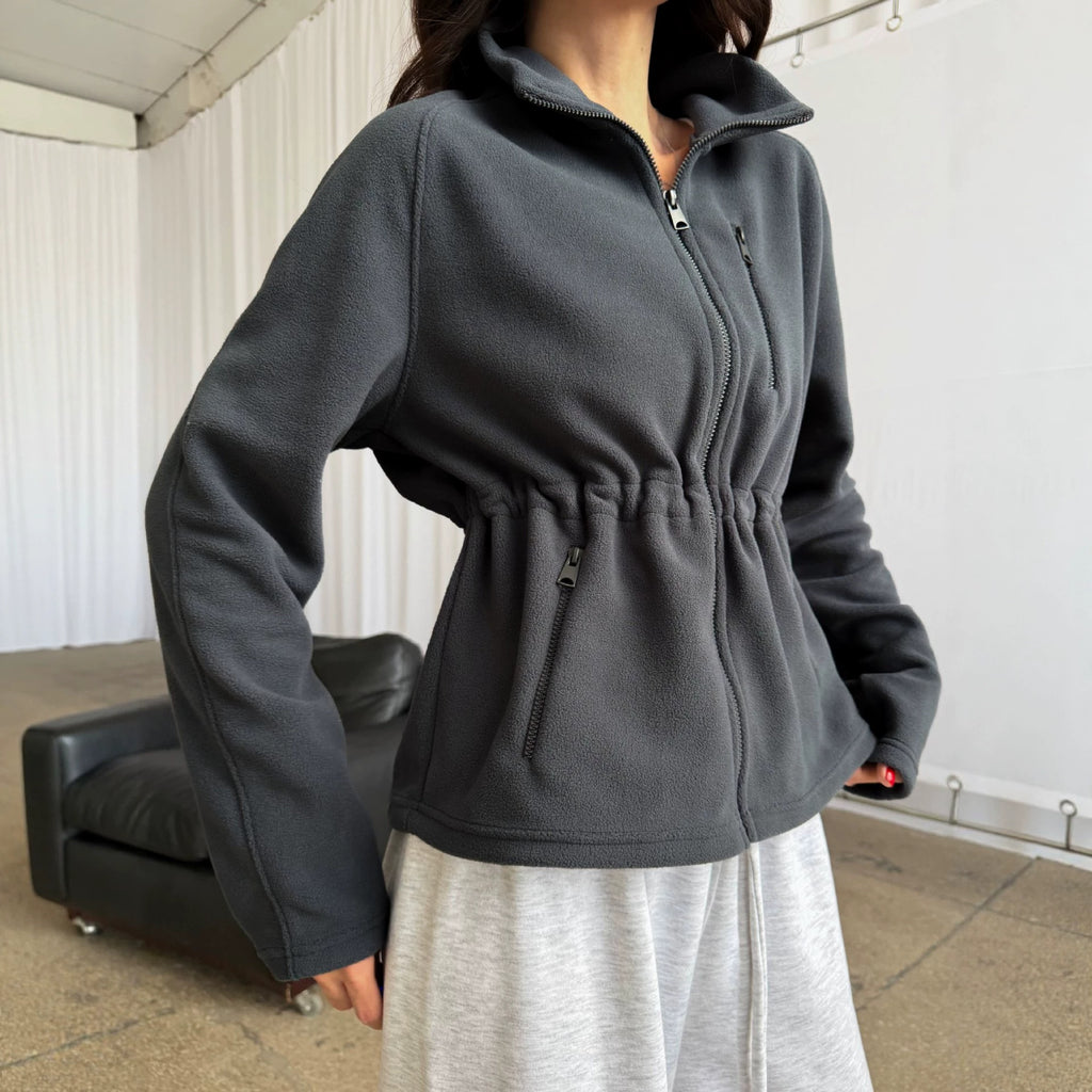 Gilet femme avec cordon de serrage - Décontracté et léger