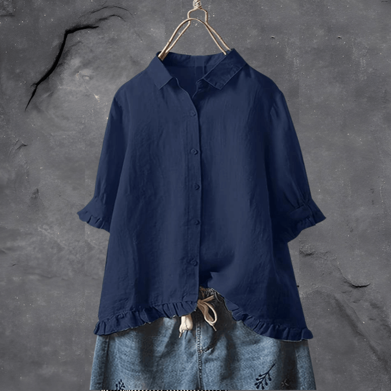 Camicia da donna in cotone – Top elegante e confortevole