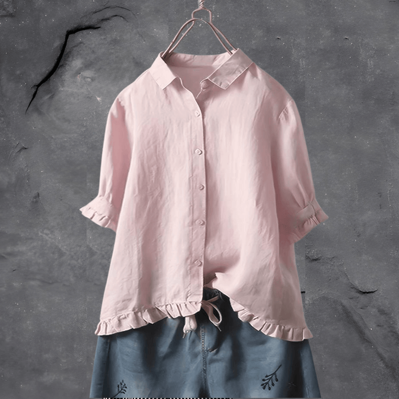 Camicia da donna in cotone – Top elegante e confortevole