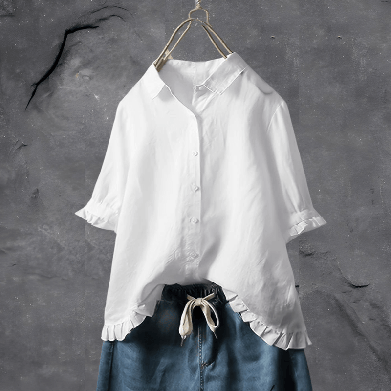 Camicia da donna in cotone – Top elegante e confortevole