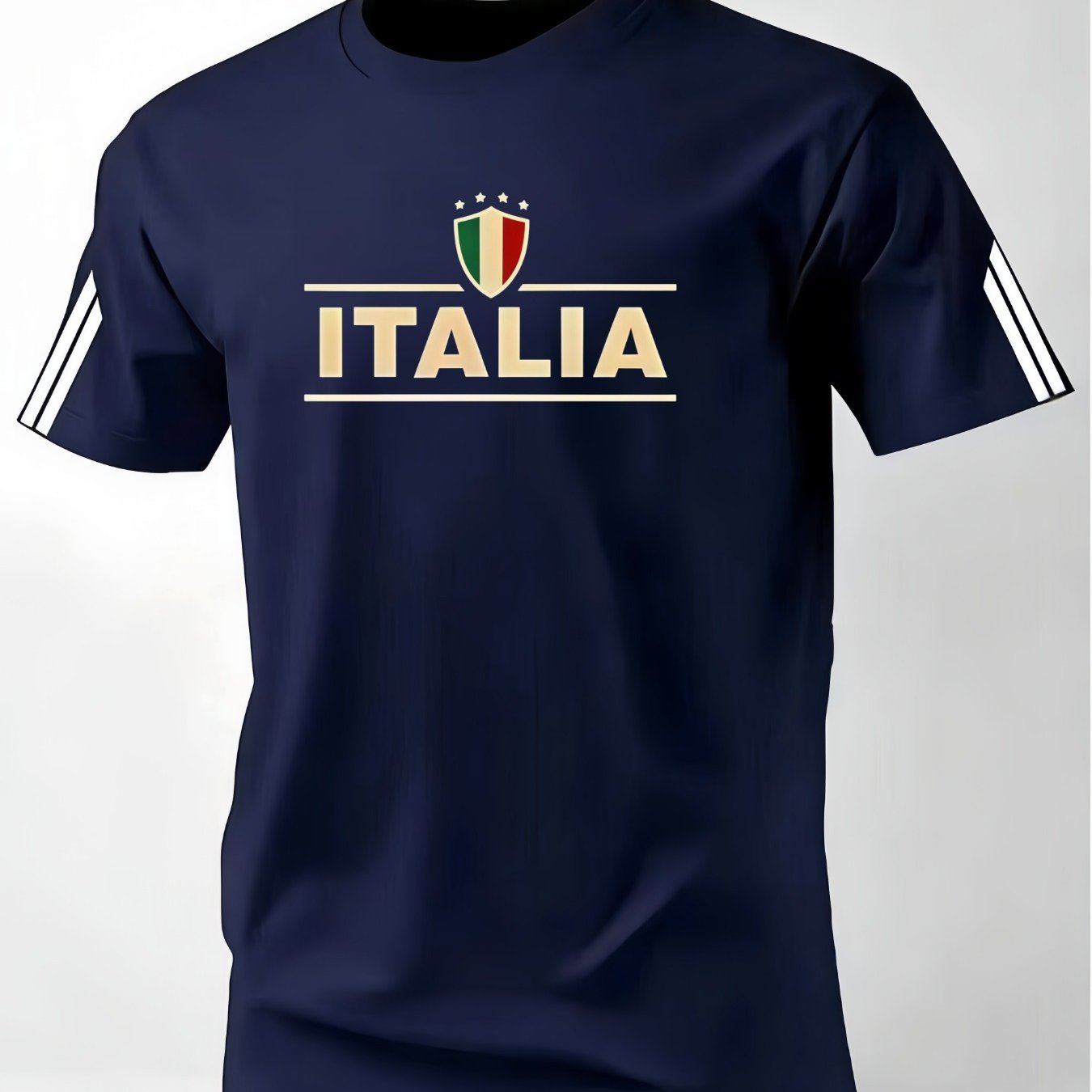 T-shirt uomo girocollo a maniche corte - Casual e versatile