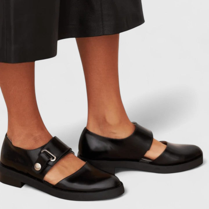 Scarpe donna stile Mary Jane con cinturino - Chic e confortevoli