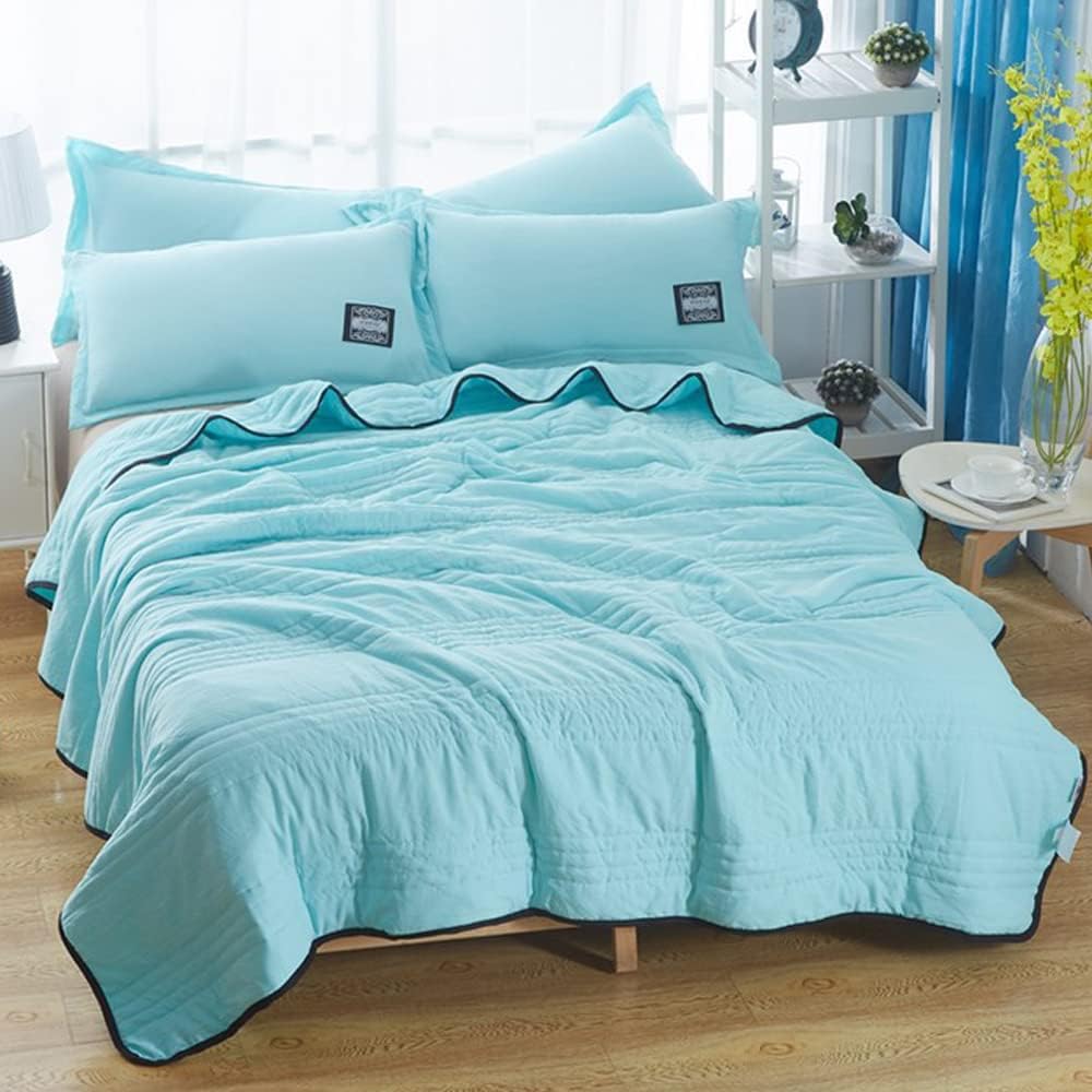 Coperta rinfrescante ipoallergenica - Leggera e lavabile in lavatrice, comfort ottimale per chi dorme al caldo, 200x150 cm