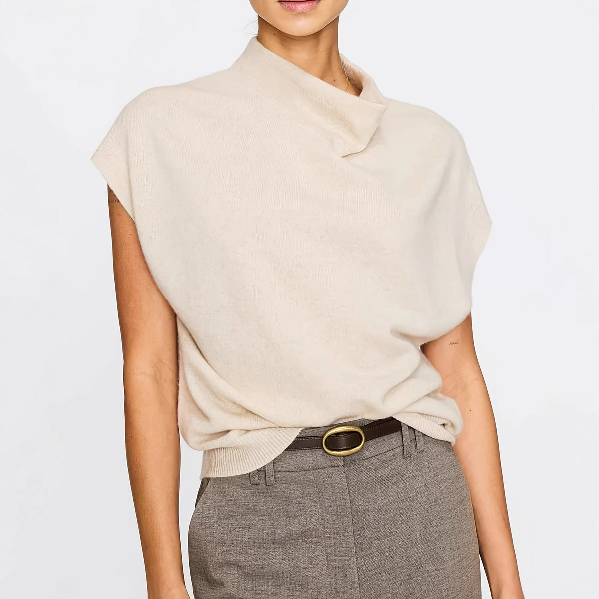 Pull femme en maille élégant - Doux et décontracté