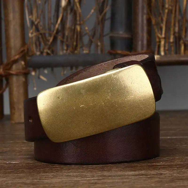 Cintura Hercules con Fibbia in Ottone – Accessorio Versatile Casual & Elegante