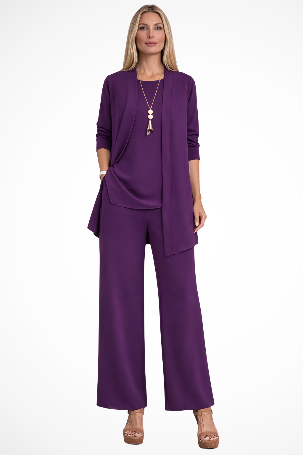 Completo elegante da donna a tre pezzi – Stile sofisticato e chic per occasioni formali e di lavoro
