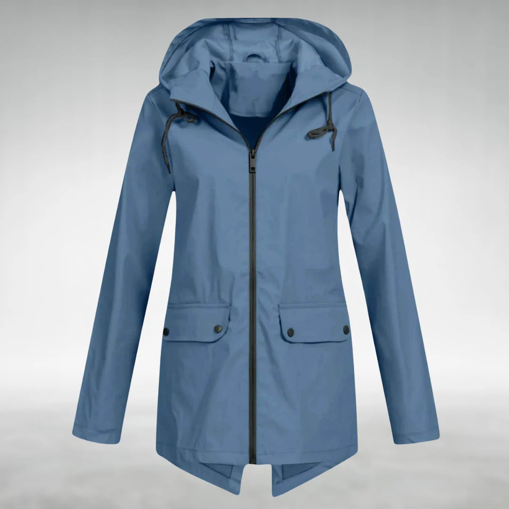 Elegante giacca impermeabile da donna