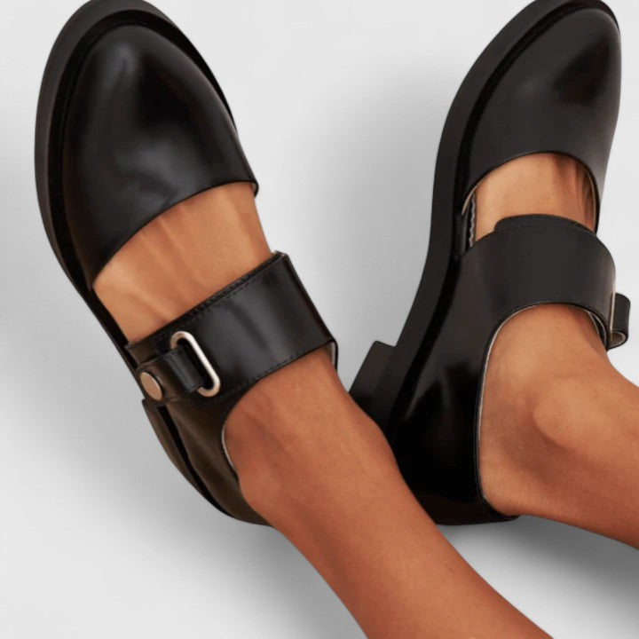 Scarpe donna stile Mary Jane con cinturino - Chic e confortevoli