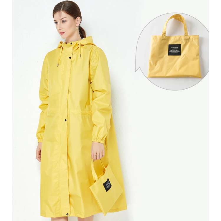 Impermeabile - giacca lunga da donna impermeabile