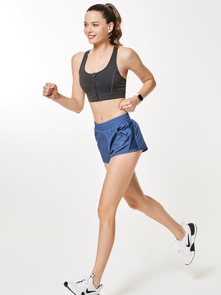 Pantaloni running donna con fodera interna e taglio ampio