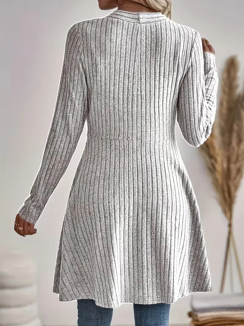 Cardigan donna scollo a V - Morbido e senza tempo