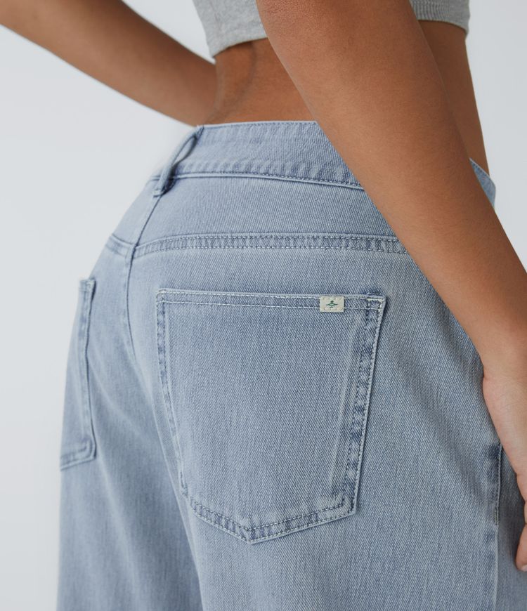Vaqueros de mujer de corte relajado: denim suave, informal y moderno