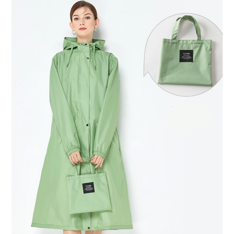 Impermeabile - giacca lunga da donna impermeabile