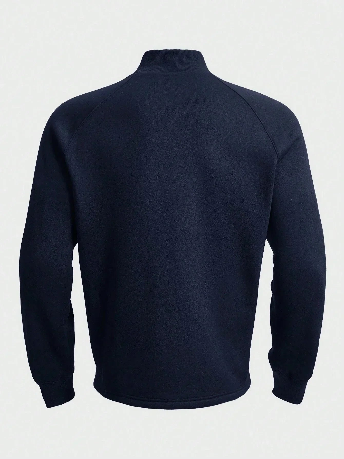 Maglione elegante con collo alto da uomo – Comodo maglione con mezza zip