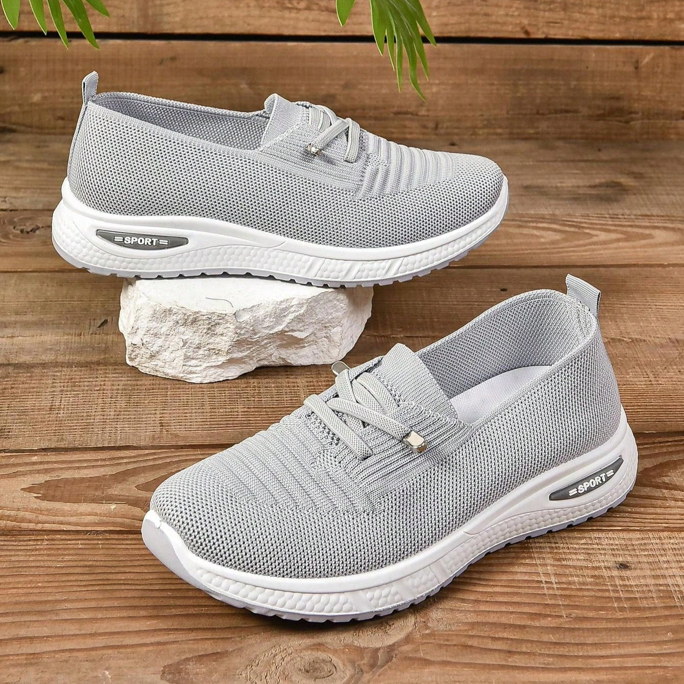 Sneakers Ortopediche Donna Slip-On con Punta Ampia – Comfort Quotidiano