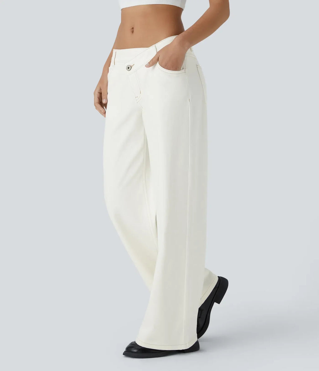 Vaqueros de mujer de corte relajado: denim suave, informal y moderno