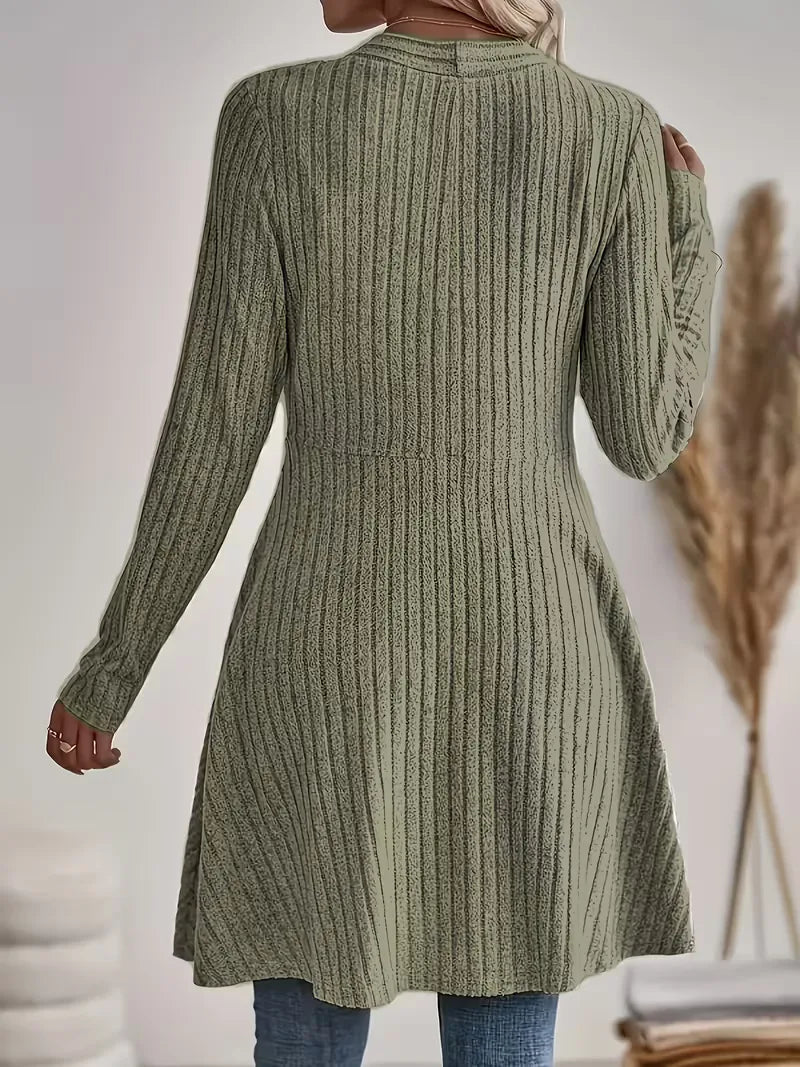 Cardigan donna scollo a V - Morbido e senza tempo