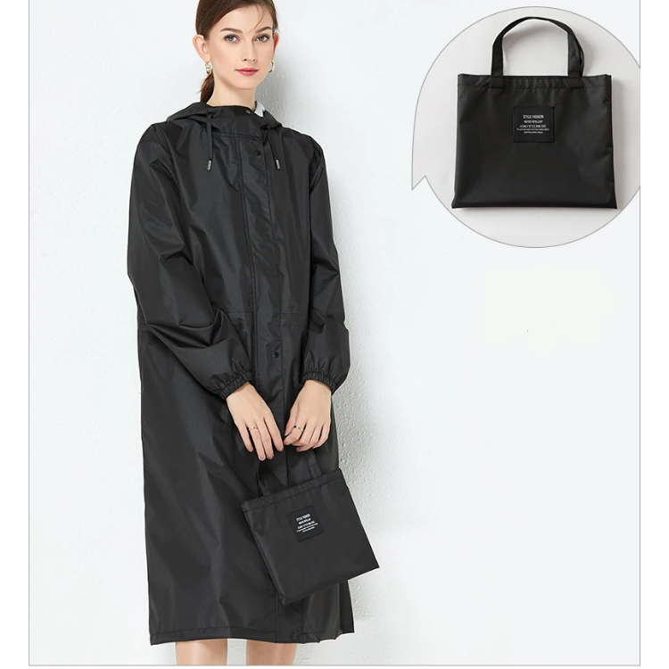 Impermeabile - giacca lunga da donna impermeabile