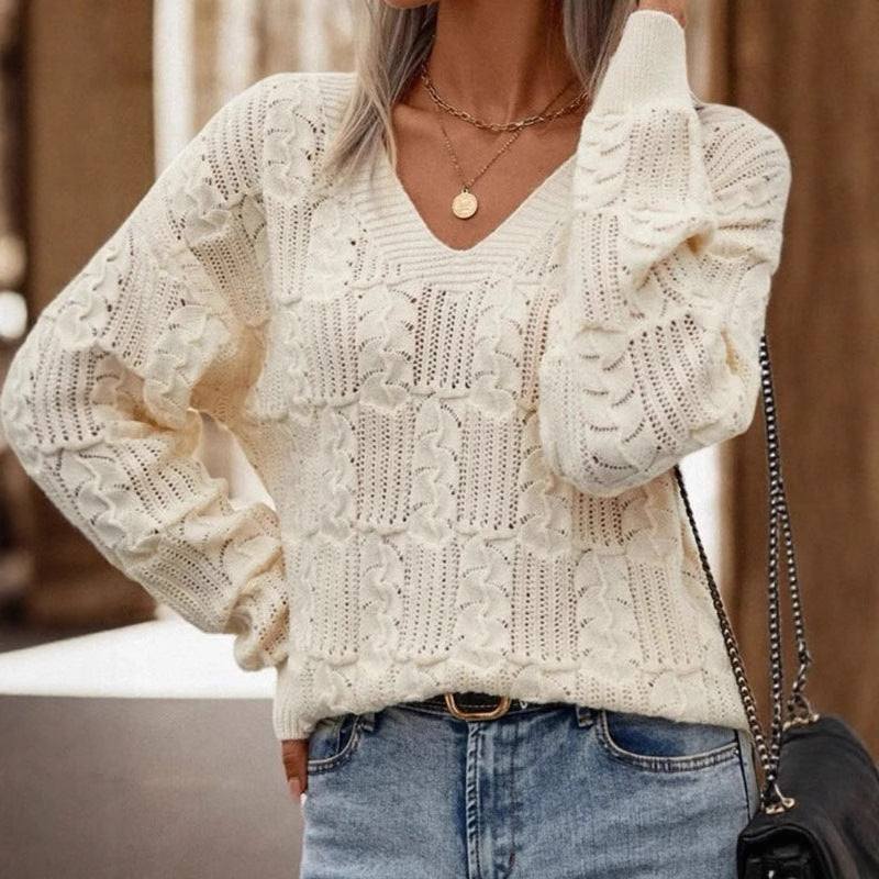 Top ajouré pour femme en maille avec liens - Délicat et facile à porter