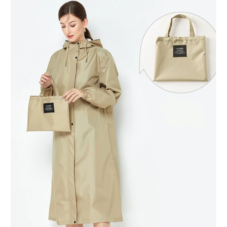 Impermeabile - giacca lunga da donna impermeabile