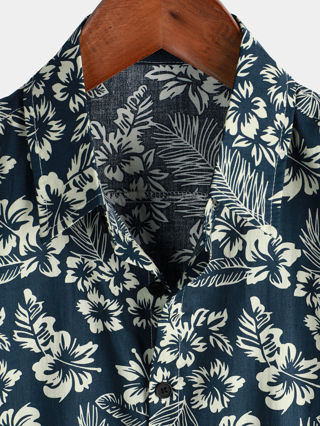 Camicia hawaiana in cotone a maniche corte da uomo