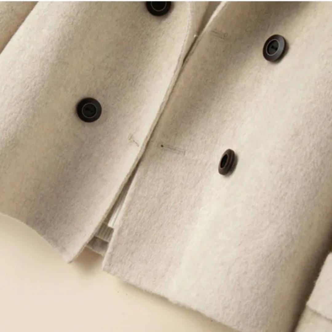 Elegante blazer doppiopetto da donna – Giacca con revers alla moda