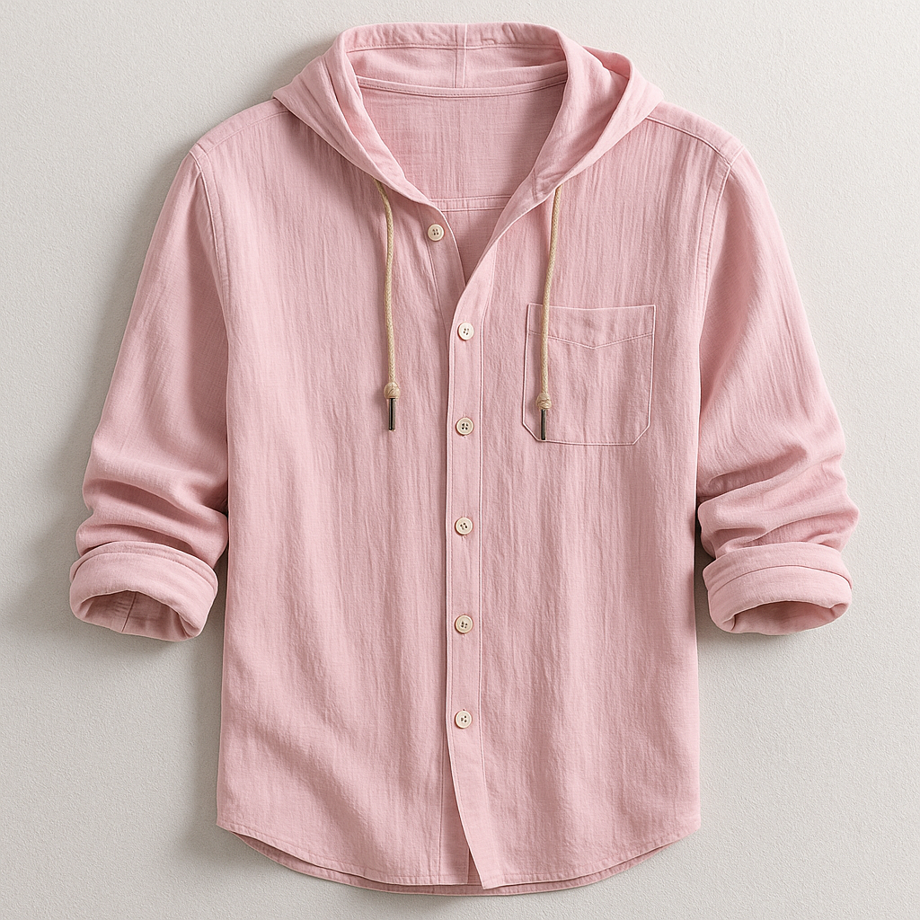 Camicia con Cappuccio Laurent Monaco – Lusso, Stile Casual e Design Moderno
