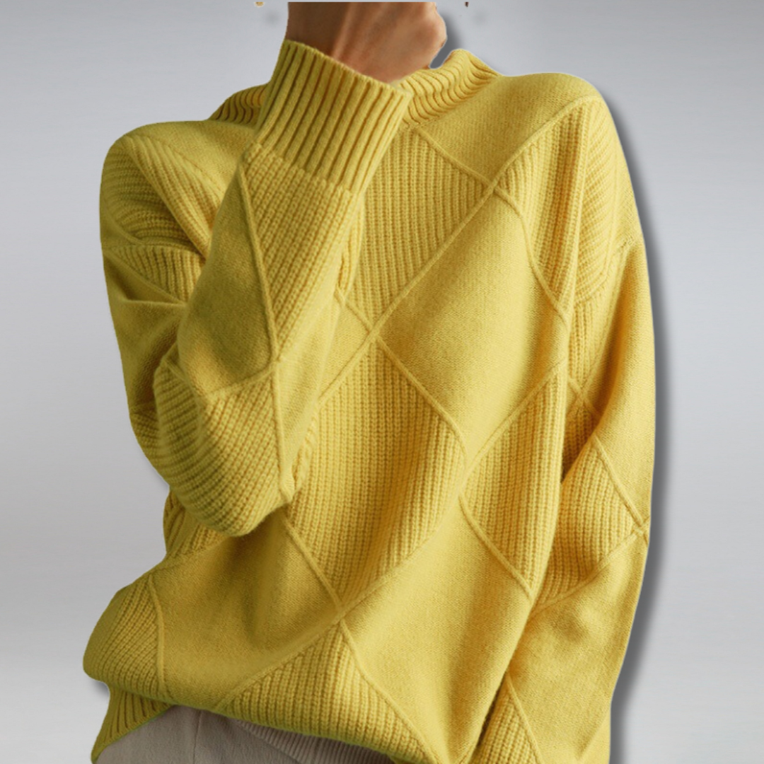Maglione dolcevita caldo da donna