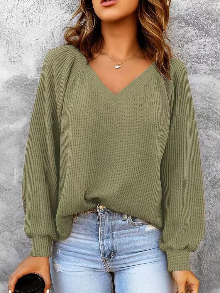 Pull ample pour femme en maille douce - Décontracté et confortable