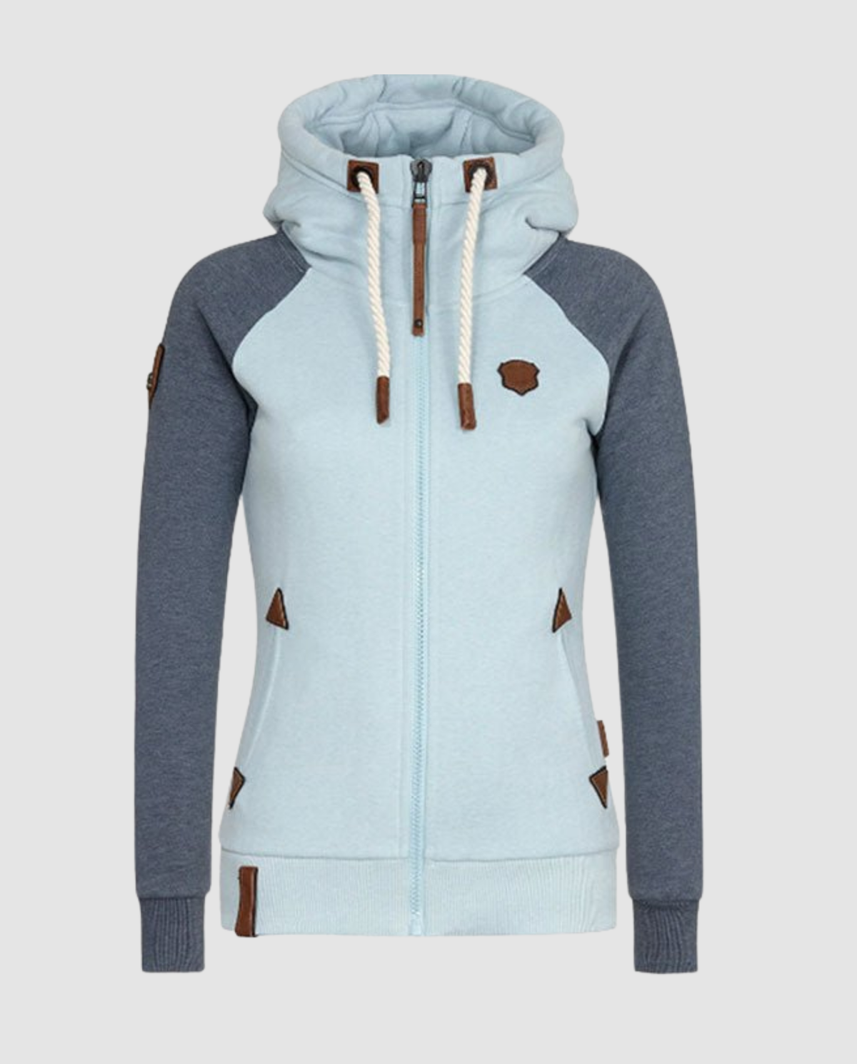 Blød damehoodie med hætte – Behagelig og moderne