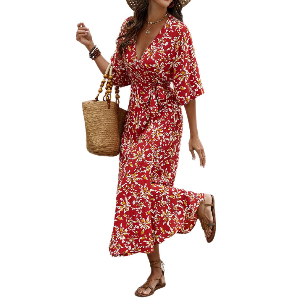 Abito donna aderente con mezze maniche e spalline - Elegante e valorizzante