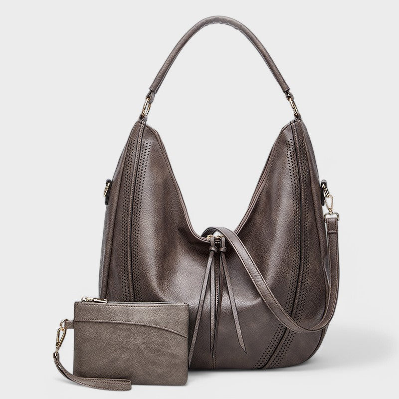 Borsa Hobo Boho Donna con Portafoglio – Stile Chic Capiente Quotidiano
