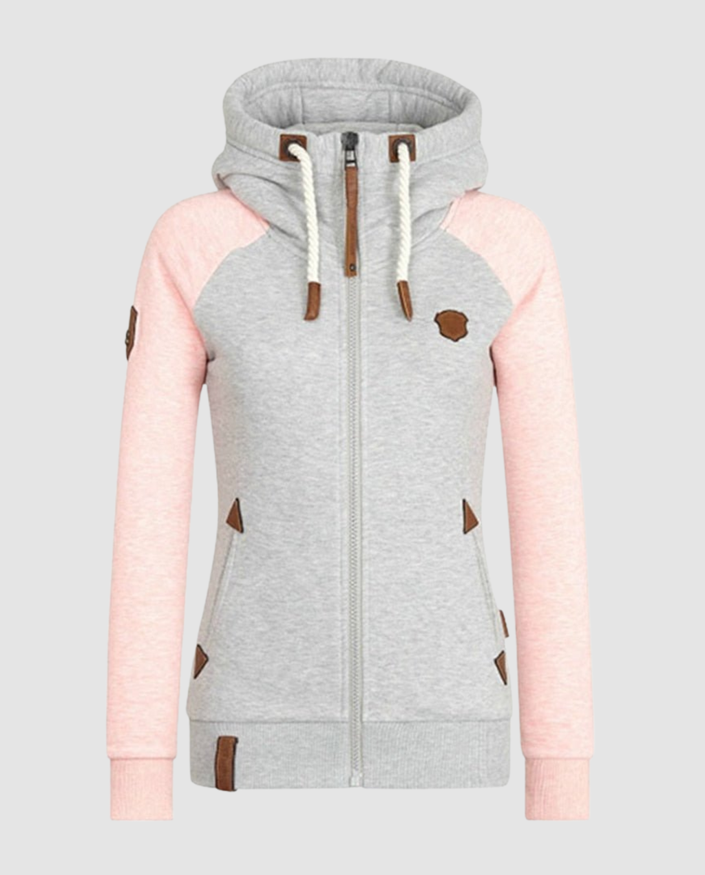 Blød damehoodie med hætte – Behagelig og moderne