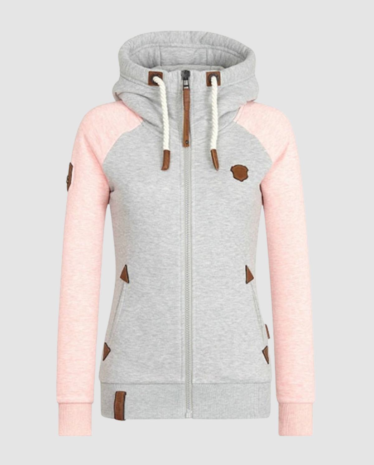 Blød damehoodie med hætte – Behagelig og moderne