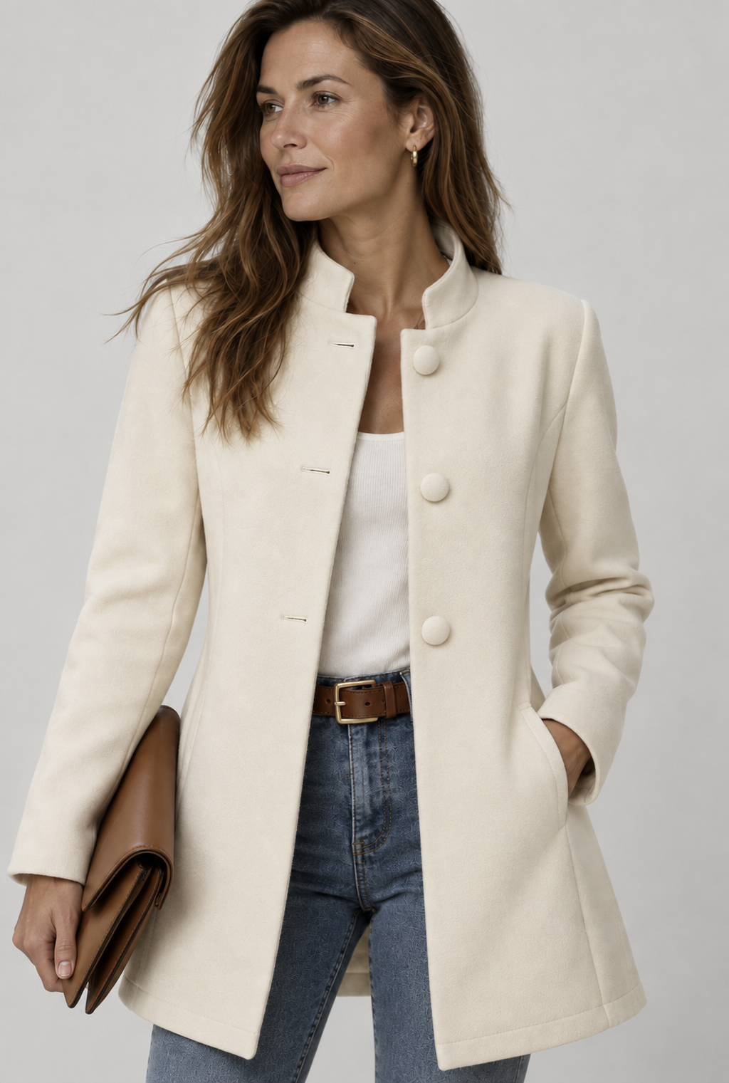 Yara women's elegant coat - Chic and warm