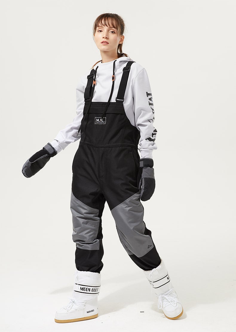 Pantaloni da sci unisex isolati – Pantaloni invernali resistenti all'abrasione per la neve