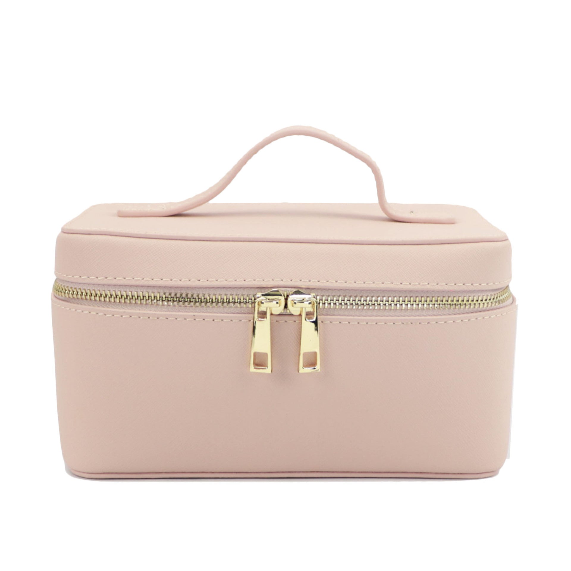 Borsa da toilette da viaggio in crosta di pelle – Borsa da toilette portatile in vera pelle
