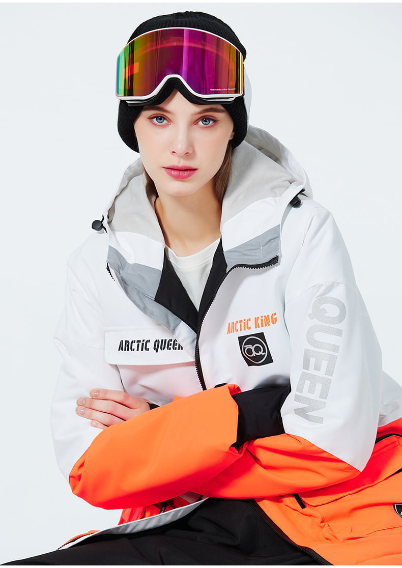Completo da sci invernale unisex – Tuta da neve traspirante e isolante in due pezzi