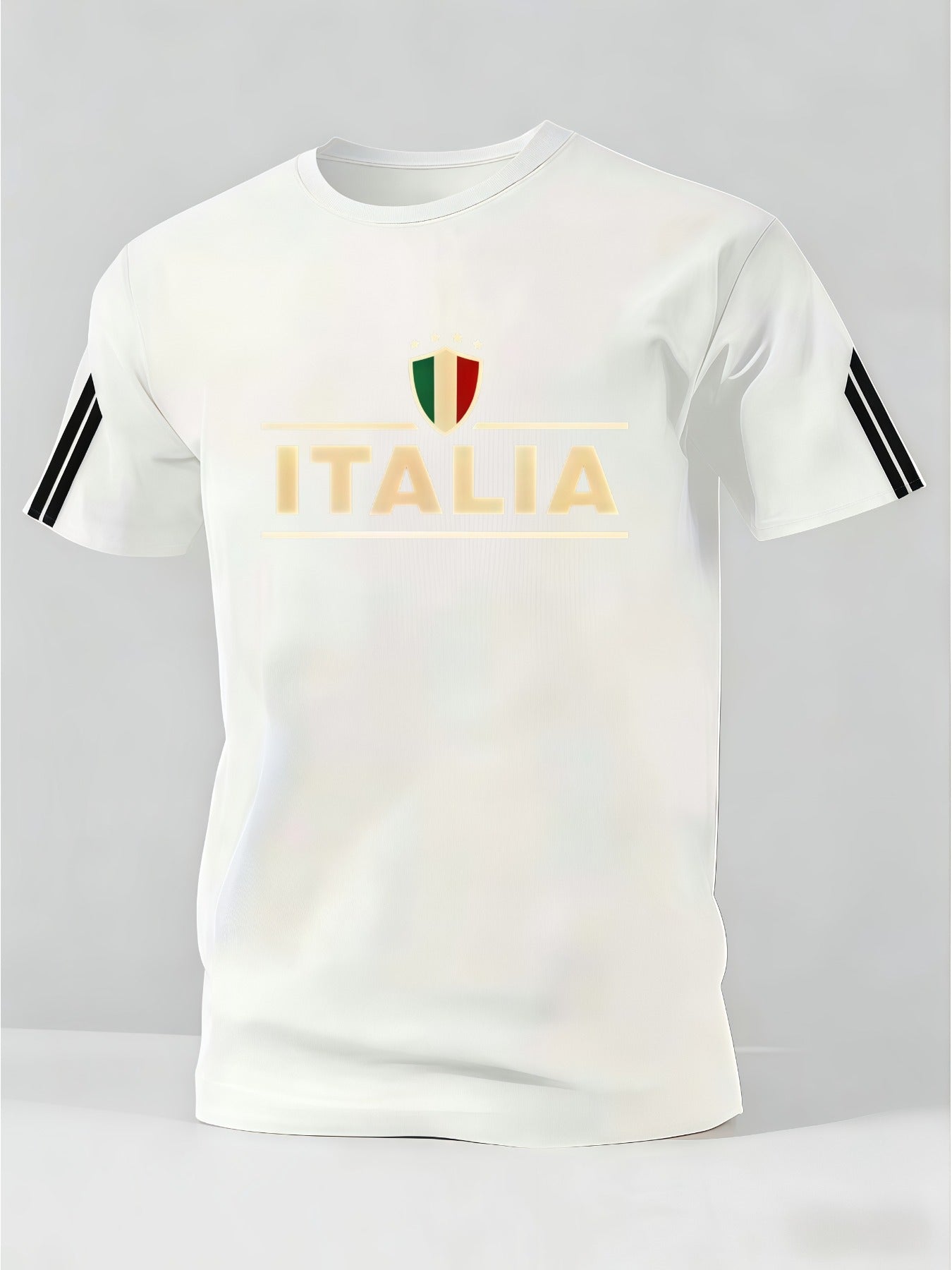 T-shirt uomo girocollo a maniche corte - Casual e versatile