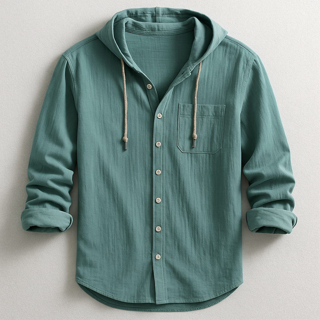 Camicia con Cappuccio Laurent Monaco – Lusso, Stile Casual e Design Moderno
