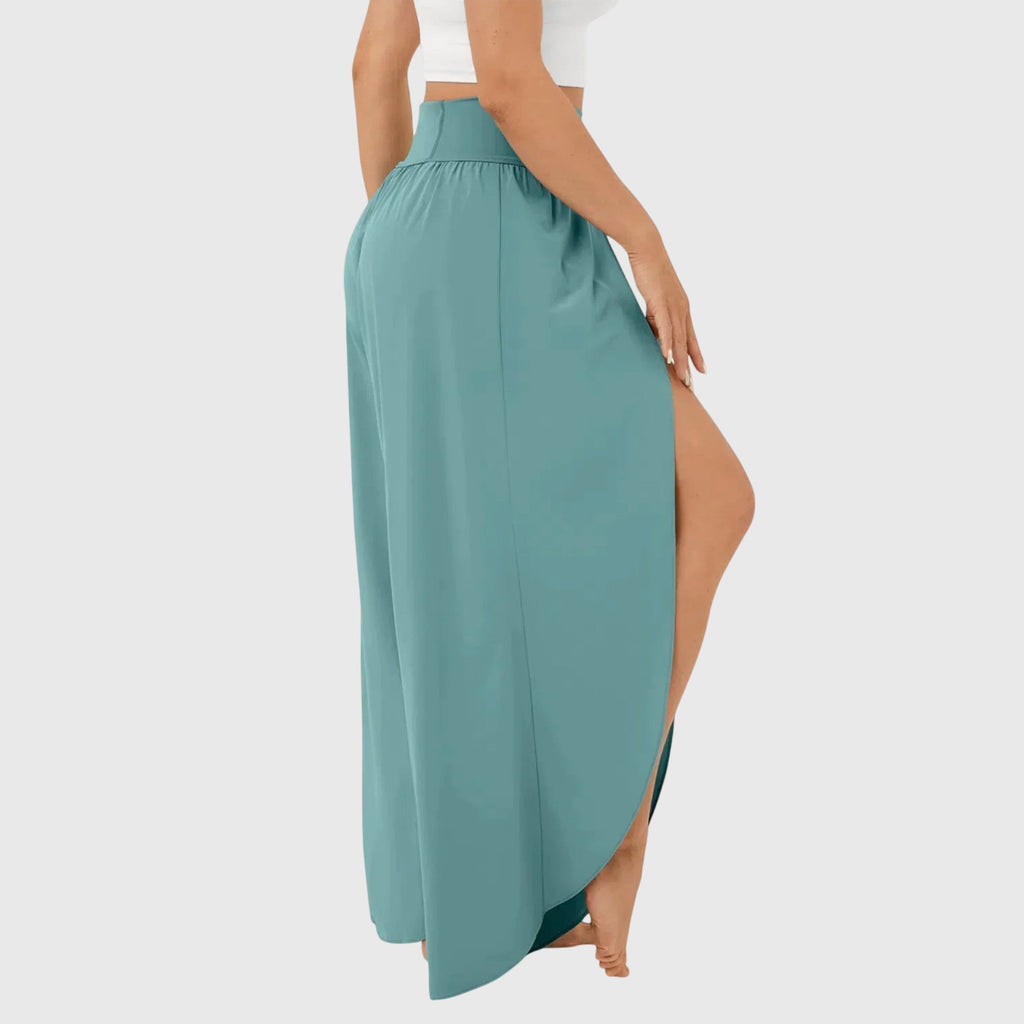 Pantaloni estivi da donna a gamba larga - Comodi e leggeri
